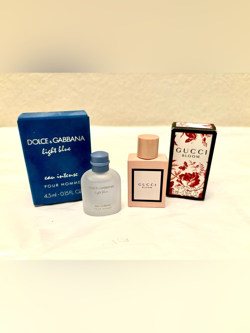 ✨New✨🌸Gucci & Dolce Duo Mini Fragrance - His and Hers ✨